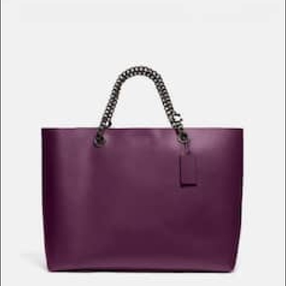 Coach Central Chain Tote - Picture 1 of 8